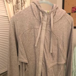Lululemon Zip Up Size 10- Gray